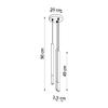 Lampa Wisząca Arenio 3 G9 Czarny  Lumilo 08.189.90
