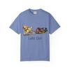 Labrador Dog Owners T Shirt, Funny Cartoon Pet Dog Lovers Walking Tee