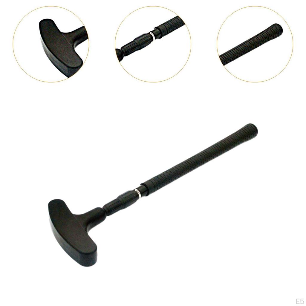 Golf Putter Retractable Adjustable Club Practice for Yard Travel Indoor Office