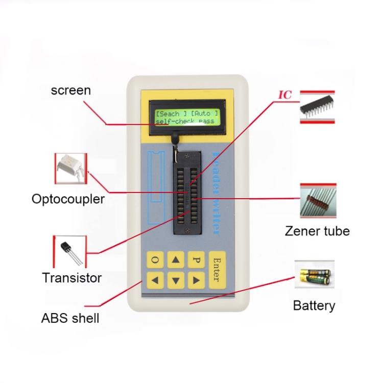 Integrated Circuit Tester Transistor IC Tester, Specification: Host