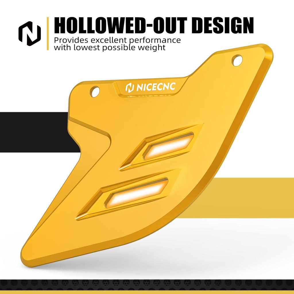 NICECNC 2005-2024 For Suzuki DRZ400SM DR-Z 400SM DRZ 400 SM Motorcycle Front Rear Brake Disc Guard & Front Lower Fork Guard 2023