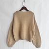Women's Classic Tie-Front Knit Cardigan - Solid Color Round Neck Sweater Casual Pullover
