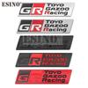 Авто Стайлинг Значок Металлический 3D Значок Gazoo Racing GR на Переднюю Решетку Автомобиля из Цинкового Сплава Наклейка для Toyota Supra AE86 GT86 Corolla