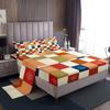 Bohemian Pattern Bed Hat Four-Piece Bedding Set Bedroom Dormitory Bedding Decoration