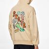 Li Ning X Disney Toy Story Series FW22 Cartoon Character Patch Loose Hoodie Unisex Hoodies Beige AWDS579-4