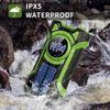 AM/FM/SW Bluetooth-динамик IP65 Водонепроницаемый пылезащитный портативный радиоприемник с ручным генератором Динамо-фонарик Солнечное радио