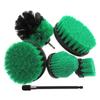6 шт. 2/2,5/3,5/4/5 дюймов Набор щеток для электродрели Круглые Щетки-скрубберы Инструмент для чистки ковров, ванной комнаты, серфинга