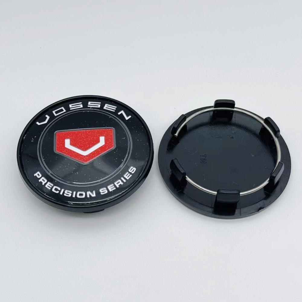 4pcs Vossen Logo Emblem Car Wheel Center Caps 69MM (56MM I.D) for Wheels Rim Hubcaps Hub Centre Cover Replace Car Accessories