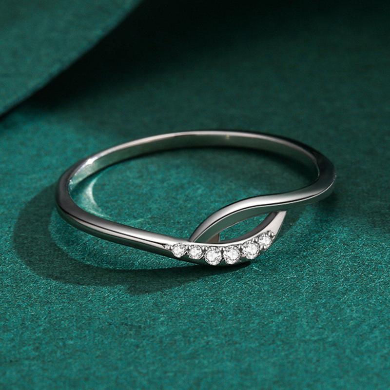 Tancise Classic стерлингового серебра 925 пробы кольцо с цирконом женские ювелирные изделия свадебное обещание вечерние подарок