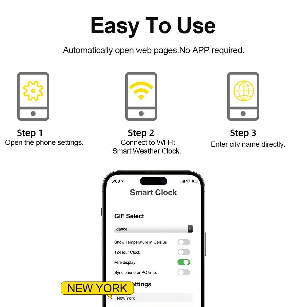 Умные часы Lectronic Album, мини-настольные часы с зарядкой через USB, креативная станция прогноза погоды для дома