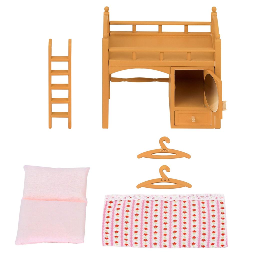 Sylvanian Families Furniture [Loft Bed] Ka-314 ST Mark Certified Toy Dollhouse for Ages 3 and Up, Sylvanian Families by Epoch