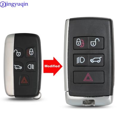 Jingyuqin модифицированный корпус ключа автомобиля для Land Rover Range Sport Discovery 4 Evogue LR4 2010-15 переоборудование для XE XFL и Jaguar Freelander