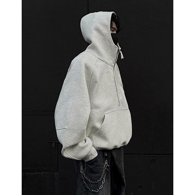 Unisex Casual Hoodie Long Sleeve Loose Sweatshirt Men Women Daily Wear Pullover Hooded Top