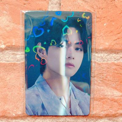 [Б/У] BTS PROOF FC Limited Бонусная голографическая коллекционная карточка V Тэхён