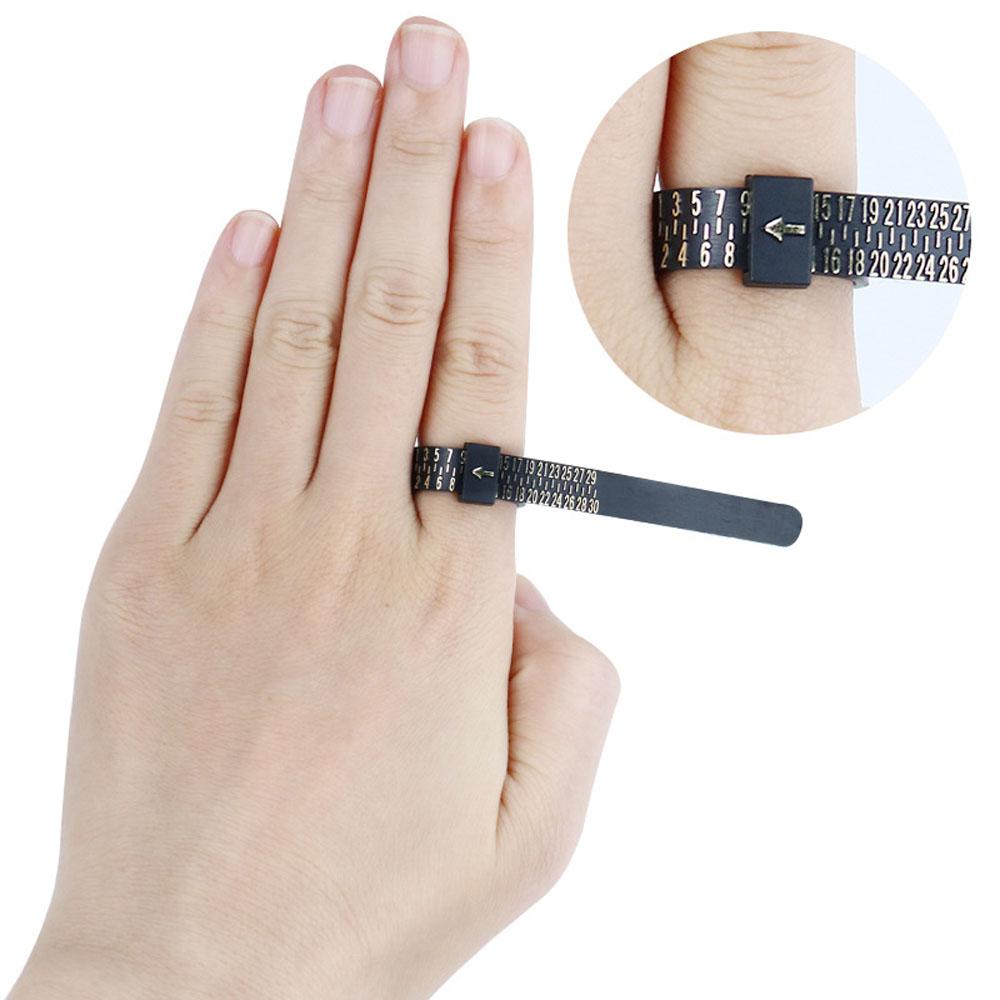 US UK EU Ring Measurement HK JP Soft Ruler For Wedding Band Ring Sizer Jewelry Tools Measure Gauge