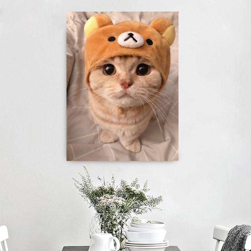 Набор алмазной мозаики 5d- кот