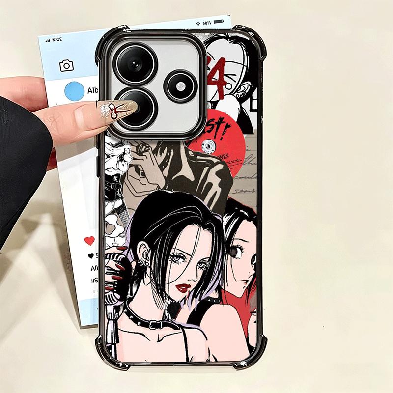 Мягкий чехол для телефона с аниме NaNa Osaki для Xiaomi Poco X7 X8 Pro Max X6 X5 X3 F8 Ultra F7 M8 M7 M5S Redmi 15C 15A 15 14C 13C 12C 13 12