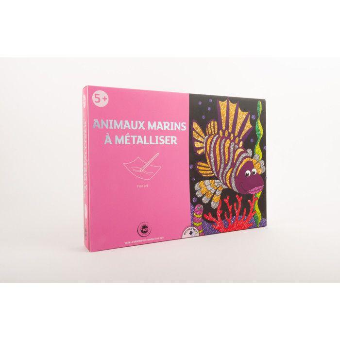 Детский творческий набор Фольгирование Морские животные