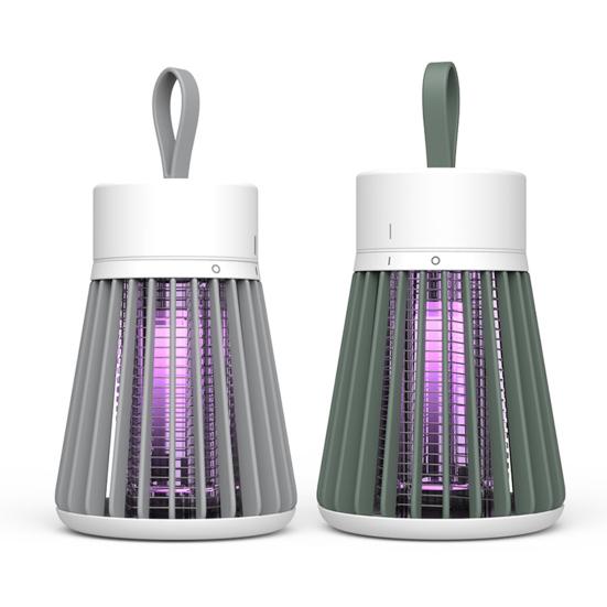 Лампа для уничтожения комаров Электрическое устройство для уничтожения насекомых 6 часов работы от батареи USB-зарядка Палатка для кемпинга Ловушка для уничтожения мух