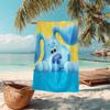1Pc Blue'S Clues Adventure Beach Towel Microfiber Beach Towel Thin Absorbent For Beach Swimming Yoga Bath Sports 0917258