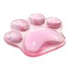 Transparent Cute Cat's Paw Shaped Mouse Pad Wrist Guard Non Slip Protection Hand Support Desktop Laptop Mouse Pad Wrist Rest