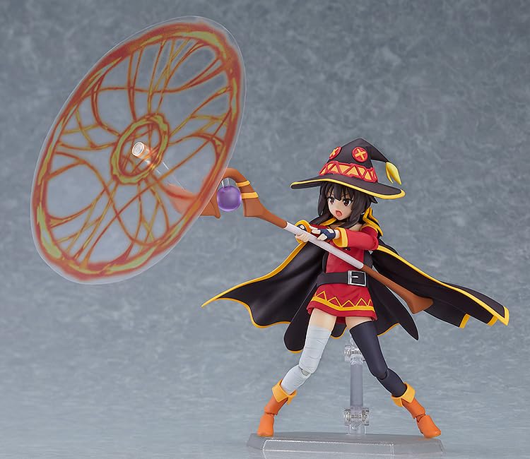 Благословение Max Factory figma на эту замечательную пластиковую раскрашенную подвижную фигурку из трех Мегумин, перепродажа KonoSuba Мир Бога! не масштабный