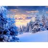 DIY 5D Diamond Painting Snow Tree Mosaic Full Round Diamond Embroidery Cross Stitch