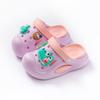 Детские тапочки с двухцветной подошвой, летние, новые, с рисунком, милые, детские, уличные, антидырочные, туфли