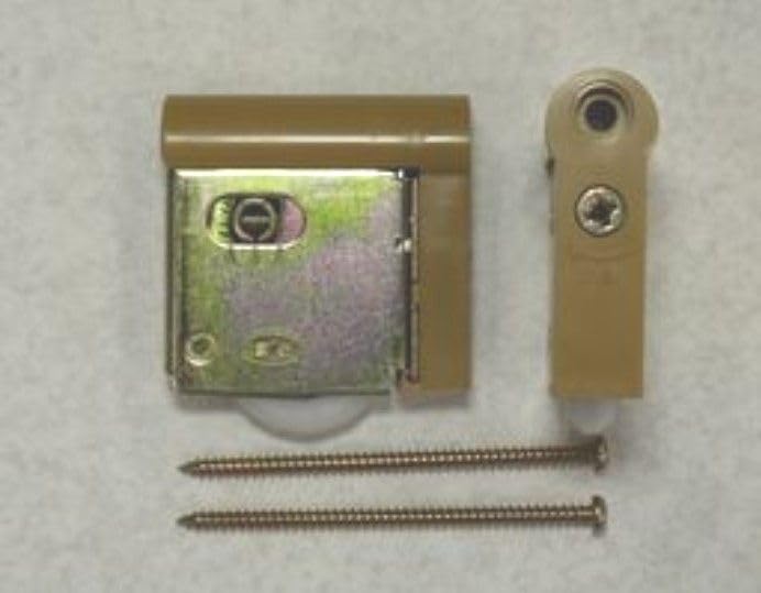 Set of Two Adjustable Door Rollers for and For Medium National, Panasonic, NiCE. V-shaped Rails. Color. [1992-2000 MJB900MS1/MJB900MS2 V-shaped Rails]