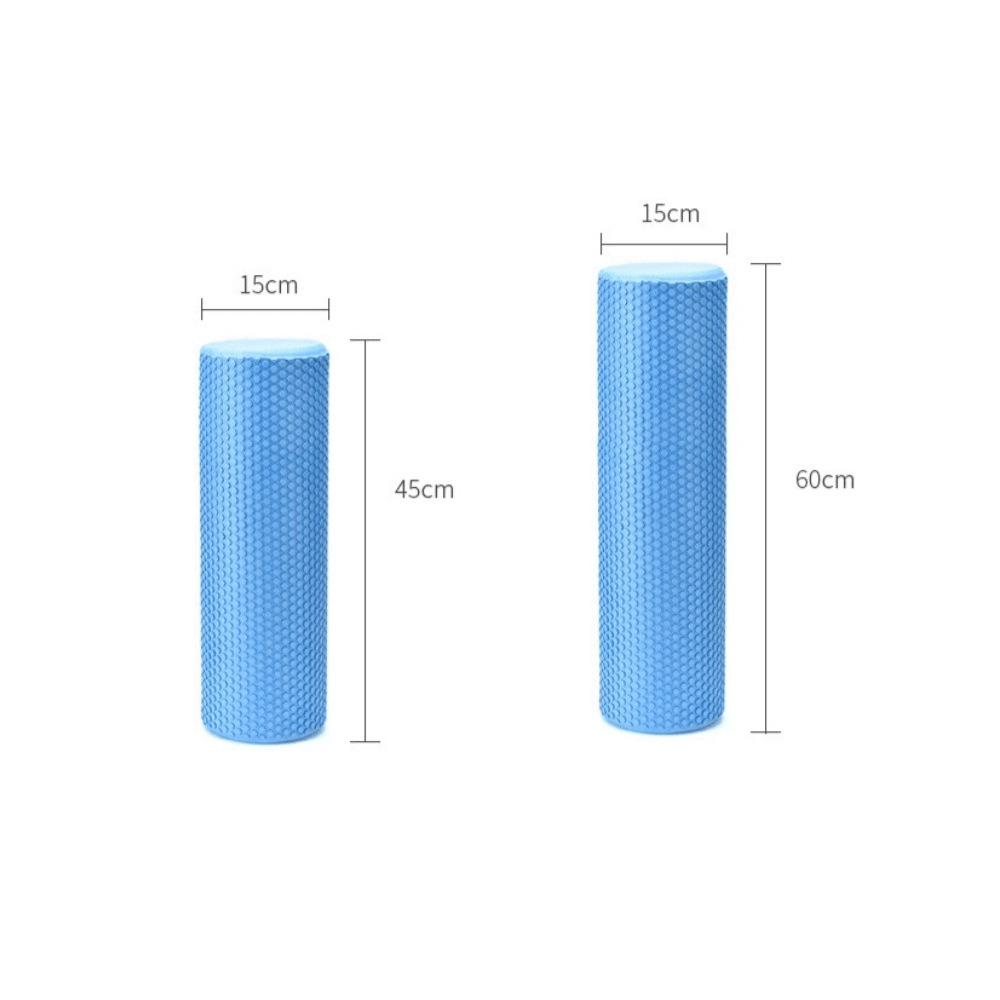Твердый ролик из пены EVA с сетчатым рисунком для расслабления мышц и массажа для йоги