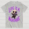 Life is a Nightmare Cotton Summer Casual Cool Loose T-Shirt