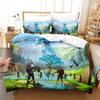 Tribes Of Midgard Bedding Collection Single Twin Full Queen King Size Bed Collection Adult Kid Bedroom Duvet Cover Collections 3D Game With Bed Lin