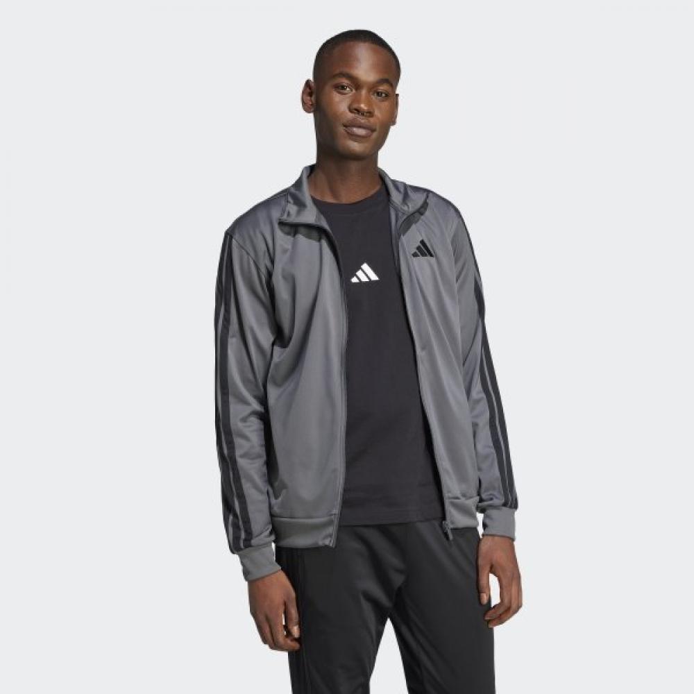 Adidas Men S And woMen S Sleek And Simple 3 Line Tricot Regular Track Jacket Made From Eco Friendly Recycled materialS Jn6...