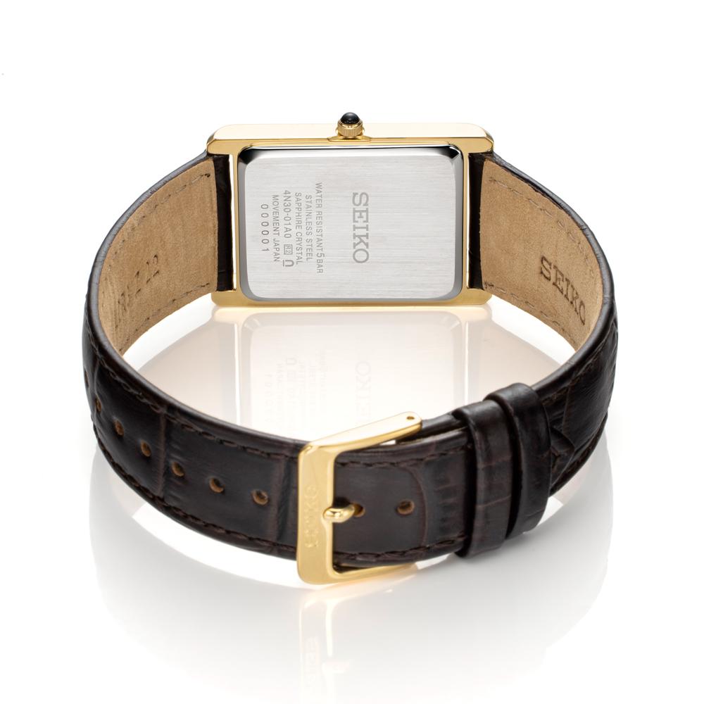 Seiko Мужские часы с сапфировым стеклом SWR106P1