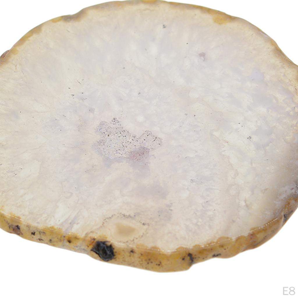 Slice Crystal Polished Coaster 80 - 100mm / 3 4 Inch