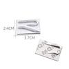 YKPSC1 New R Emblem Car Metal Body Tail Trunk Sticker Accessories For VW GTI Rline Polo Golf MK8 Touareg Passat Magotan CC