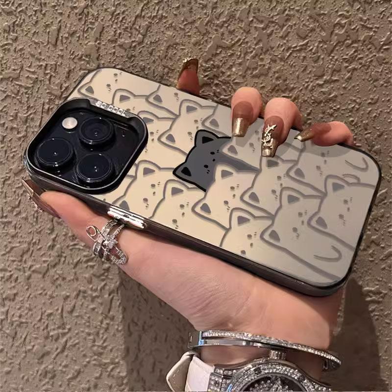 Милый мультяшный животный граффити медведь чехол для телефона для Samsung Galaxy S22 S23 S24 Ultra S25 S20 Plus S21 FE Защита камеры Покрытие Чехол