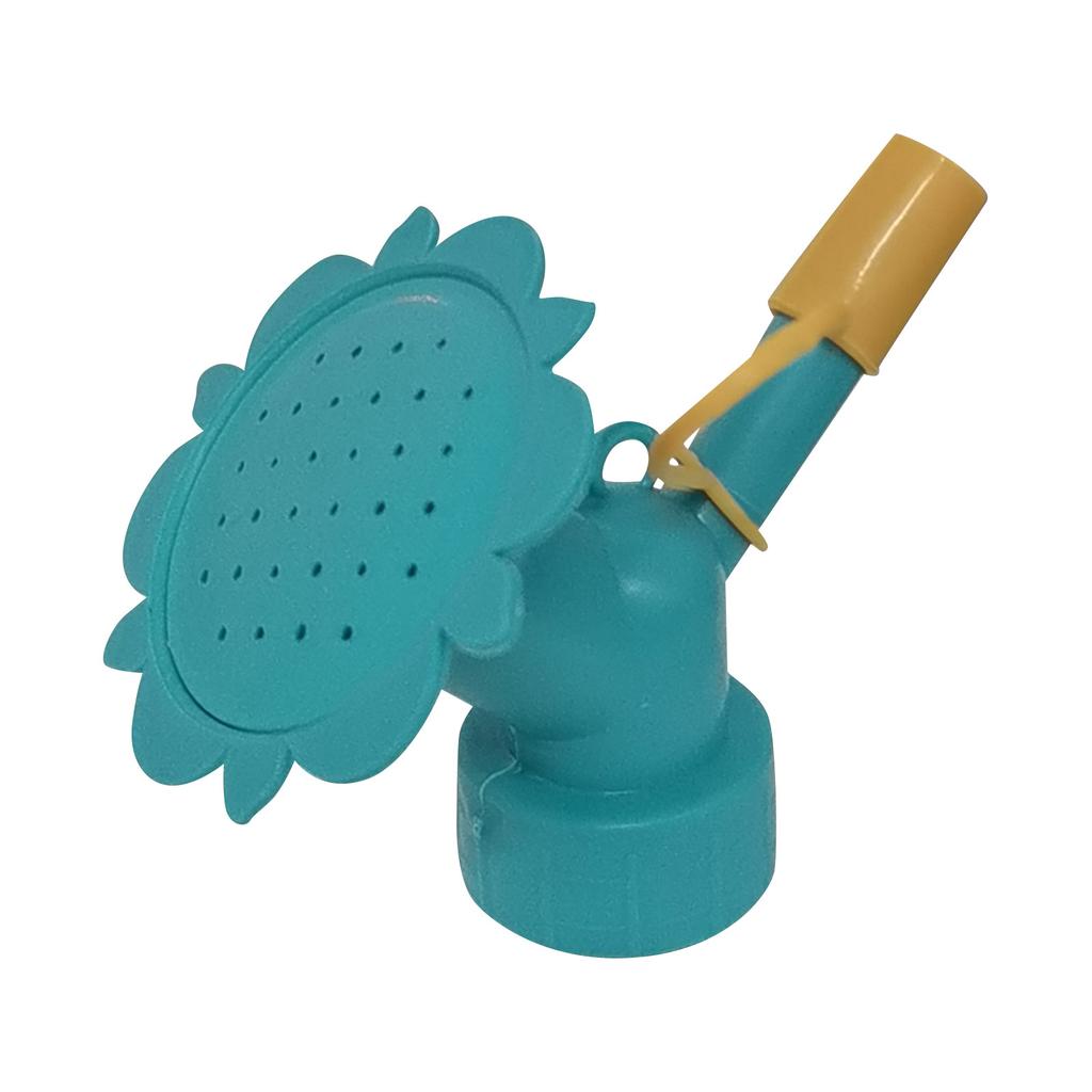 Спринклер с крышкой для бутылки, носик для полива бутылки с двойной головкой, спринклерная головка для лейки для комнатных рассады, садовый инструмент