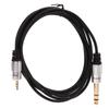 6.35mm To 3.5mm Cable Professional Stereo Microphone Adapter Cable for Speakers DVD Player Microphone 5.9ft