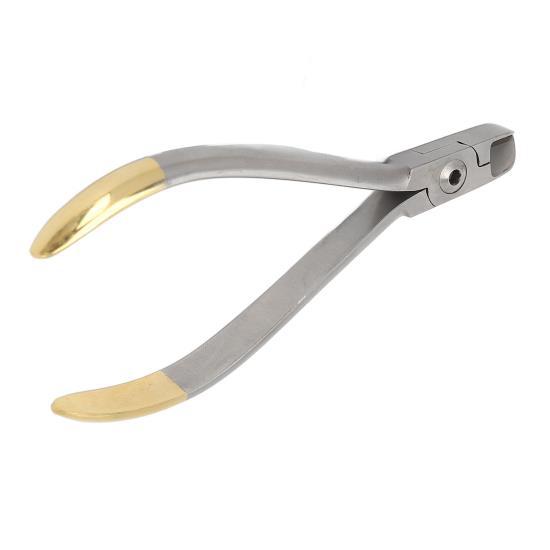 Стоматологические тонкие плоскогубцы из нержавеющей стали, стоматологические щипцы, плоскогубцы, инструмент 