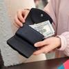 Женский Мини Короткий Кошелек из Искусственной Кожи с Множеством Отделений для Карт Маленький Кошелек для Мелочи Клатч Подходит для Любых Случаев