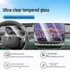 Закаленное стекло для экрана Mengshi M817: HD Взрывозащищенный Автомобильный Навигационный Аксессуар для Модификации Салона