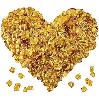 1000 шт. искусственных роз, лепестков, лепестков роз для романтического вечера, дня святого валентина, предложения, годовщины, свадьбы, украшения, шелковые лепестки роз