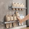 Self-Adhesive Towel Rack Hand Towel Bar Strong Load-bearing Easy To Install Bathroom Wall Mounted Towel Hanger