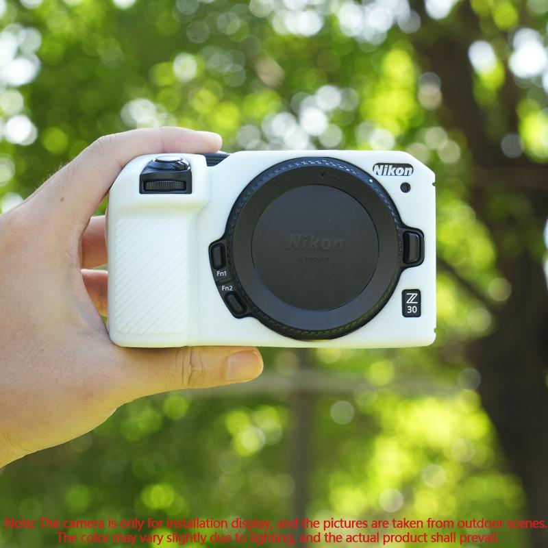 Suitable for Nikon Z30 DSLR camera bag, z30 portable silicone cover for dust and fall protection