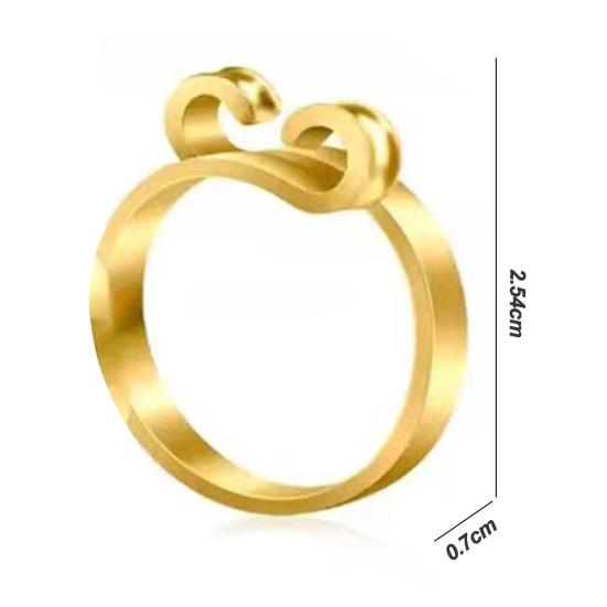 4Pcs Adjustable Knitting Crochet Loop Ring Set for Fingers 2 Style Metal Crochet Tension Ring Open Yarn Guide Finger Holders Knitting Thimbles