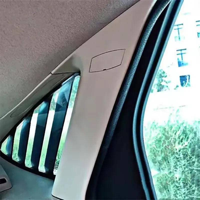 Накладки на зеркала для Ford Focus MK2 Хэтчбек 2005-2011 Автомобильная задняя решетка на окно Боковая жалюзи Накладка Декоративная наклейка Вентиляционная накладка ABS Карбон