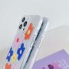 Прозрачный чехол с цветочным рисунком для iPhone 15 14 Plus 13 12 11 Pro Max противоударный силиконовый мягкий чехол из ТПУ