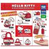 Takara Tomy Arts Hello Kitty Ностальгический предмет Миниатюрная коллекция (Перепродажа) x Полный набор из 4 штук, капсульная игрушка гашапон