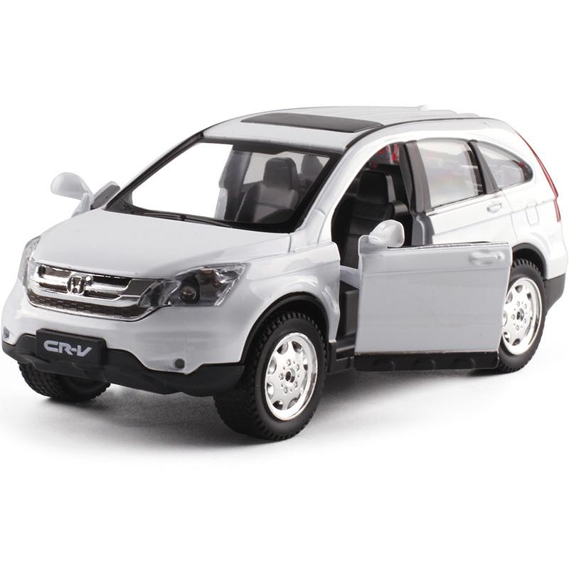 1/32 Honda CRV SUV Car Model Alloy Car Die-cast Toy Car Model Sound and Light Children's Toy Collectibles Gift